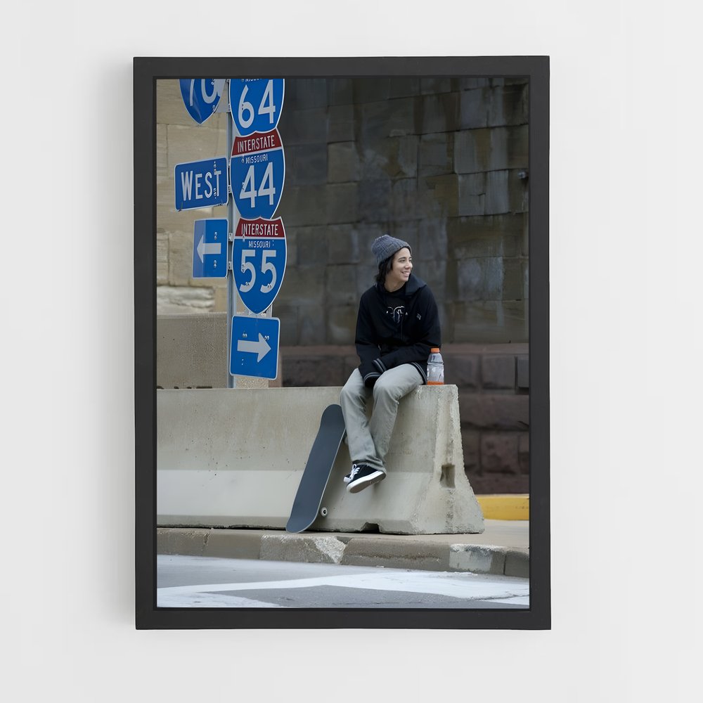 Poster Sean malto – affiche Skateboard (vue 2)